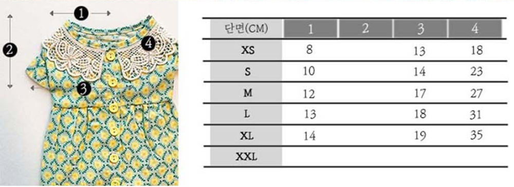 애견옷 강아지원피스라지 애견원피스 상세 이미지 17
