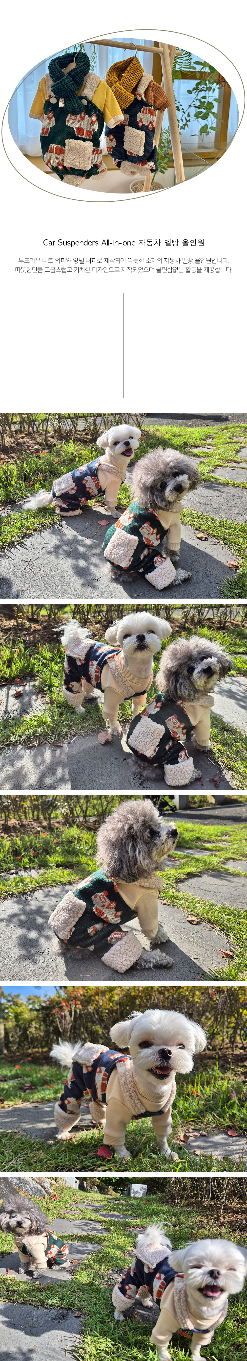 애견외출복 강아지올인원 애견의류 상세 이미지 4