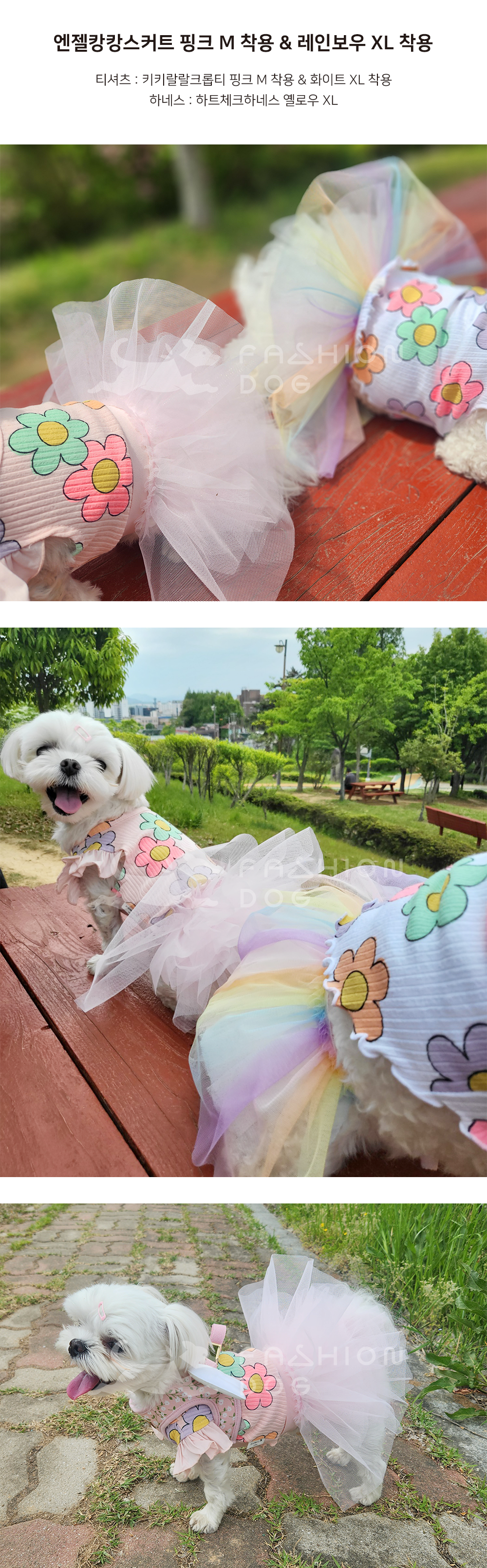 강아지치마 애견원피스 소형견옷 상세 이미지 4