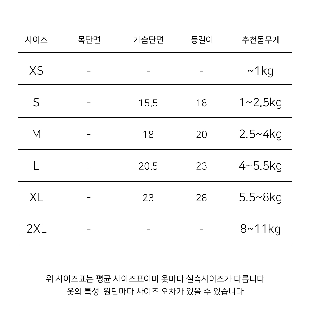 강아지여름나시 반려견옷나시 강아지여름옷 상세 이미지 8