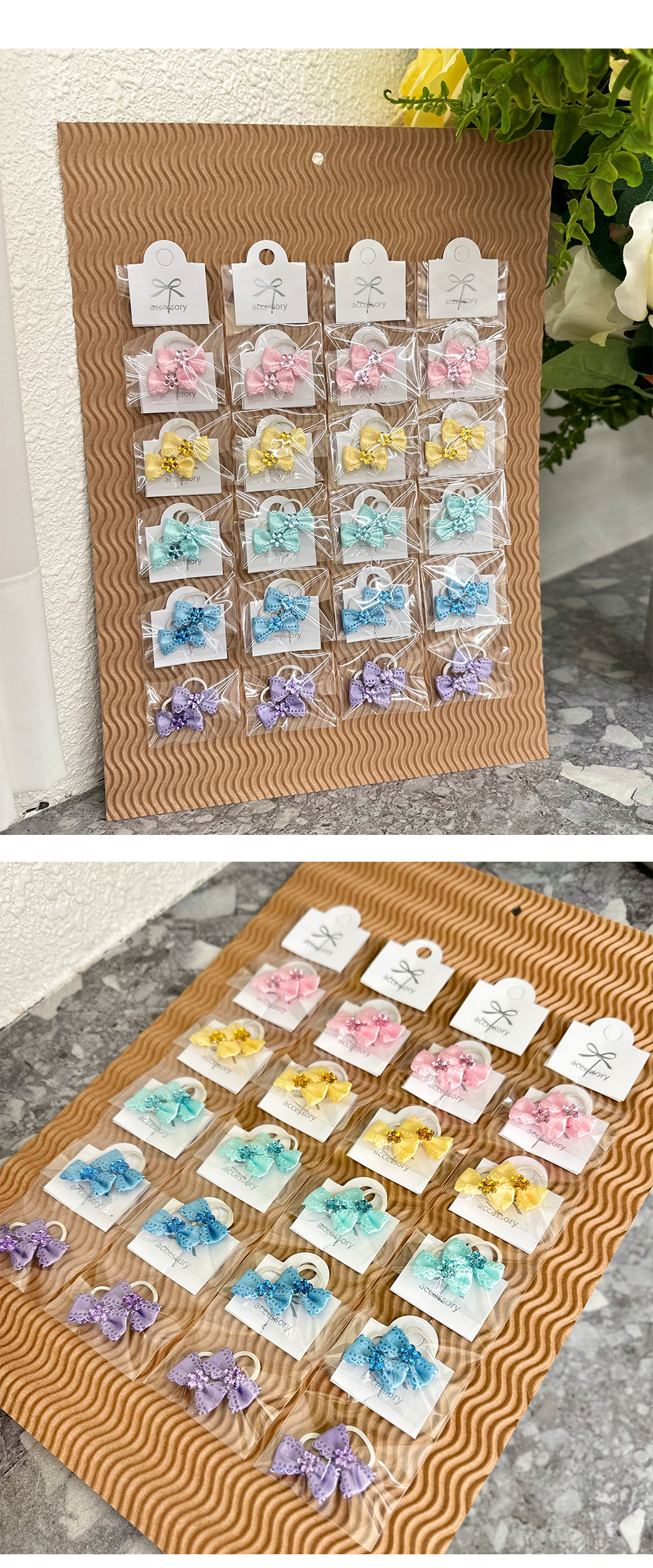 강아지머리고무줄 강아지고무줄 강아지헤어소품 상세 이미지 2