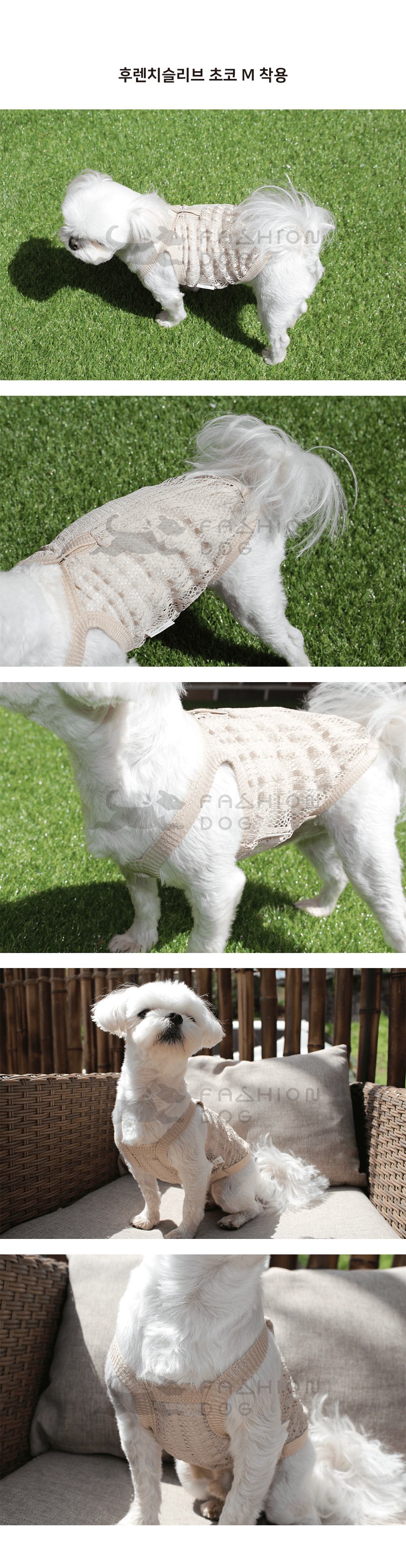 반려견여름나시 애견의류 강아지여름옷 상세 이미지 4