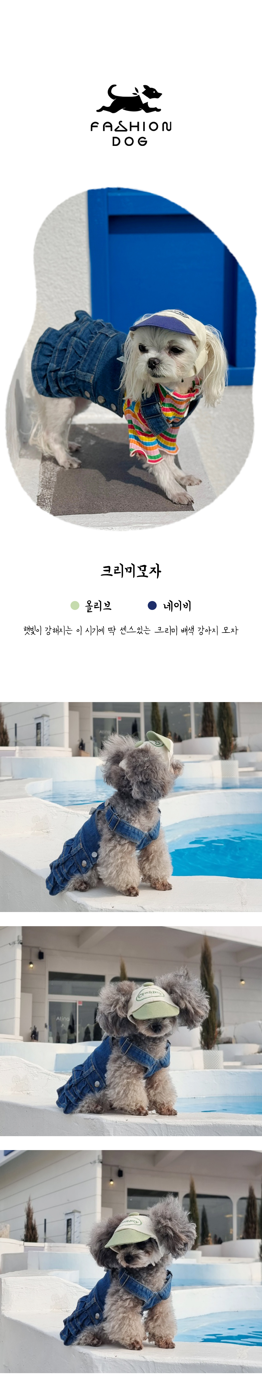 애견모자 애견외출용품 강아지산책모자 상세 이미지 1