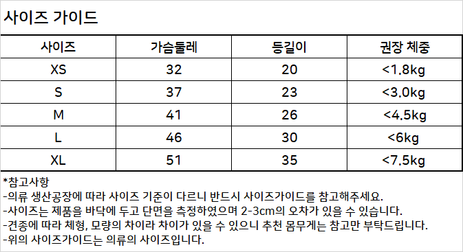 강아지봄옷 소형견옷 애완견옷 상세 이미지 10
