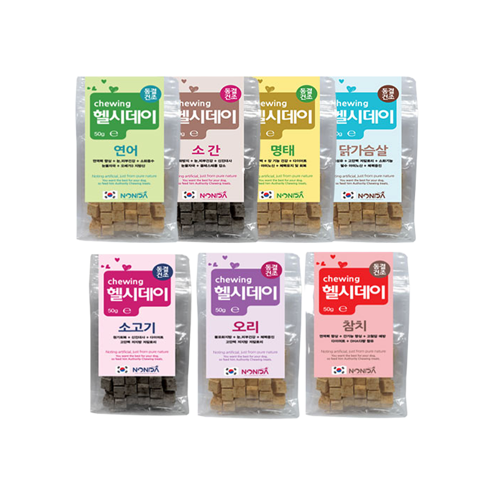 페오펫몰,헬시데이 동결건조 7종