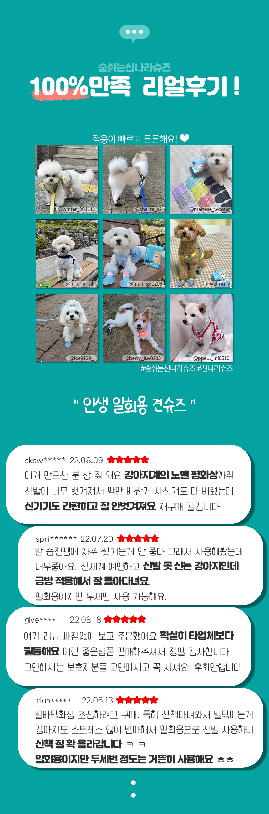 강아지신발일회용신발 강아지부츠 강아지일회용신발스트랩 상세 이미지 2